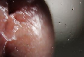 Besplatno puna dužina porno makro pokopaše cumming na staklu