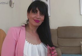 Arapska zrela majka iz velike britanije je gladan zrele monologe školi zrele arapski