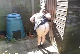 Par porno slutty sluškinja, vrt vrt vrtlar